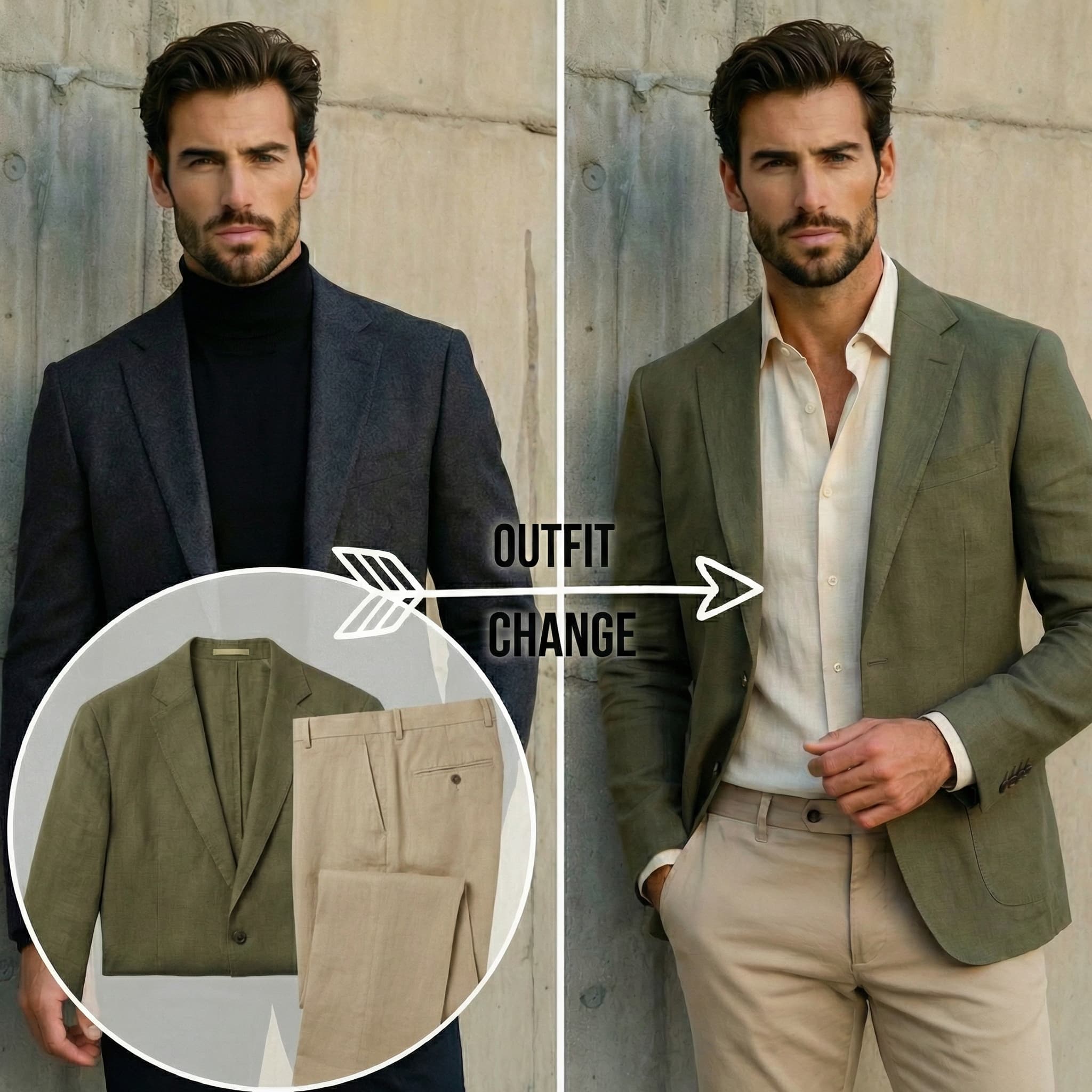 Ve Outfits Profesionales en Tus Fotos